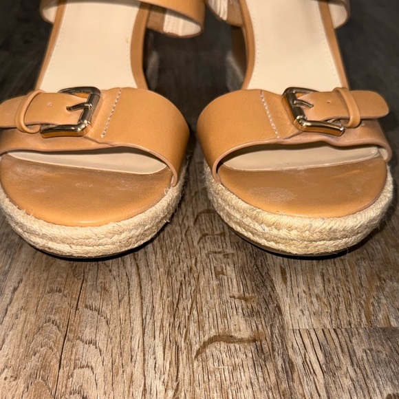Liz Claiborne • Marley Wedge Memory Foam Buckle Sandals - Picture 4 of 13